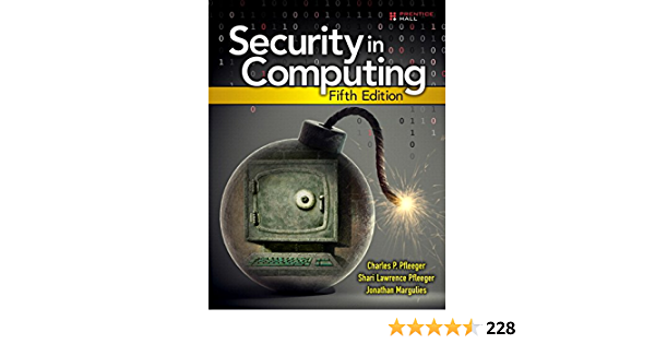 cover image of Security in Computing