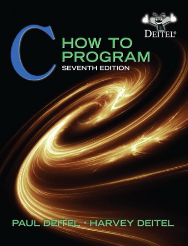 cover image of C: How to Program