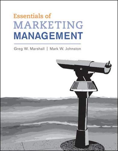 cover image of Essentials of Marketing Management