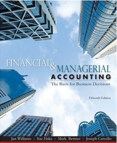 cover image of Financial & Managerial Accounting