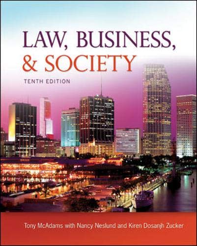 cover image of Law, Business and Society