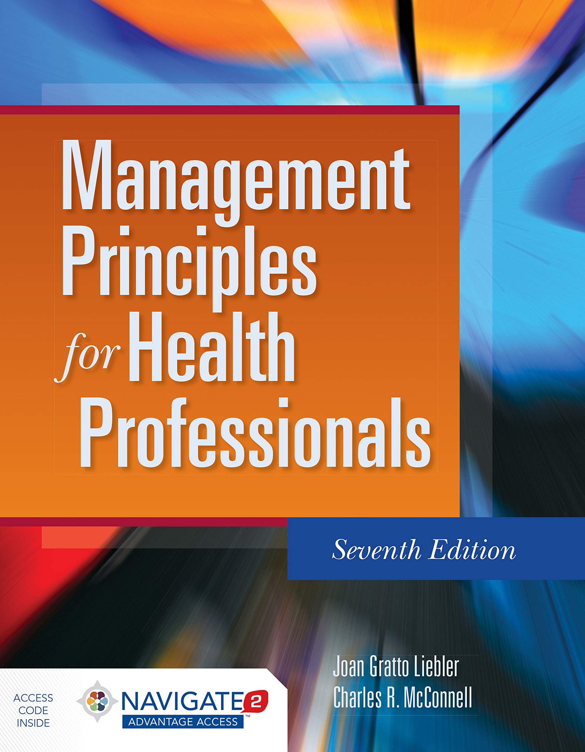cover image of Management Principles For Health Professionals