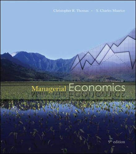 cover image of Managerial Economics