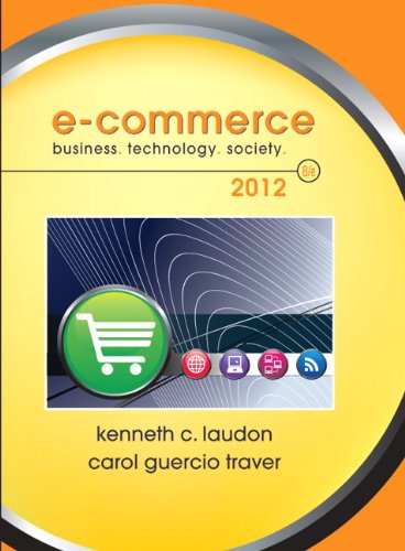 cover image of E-Commerce 2012: Business, Technology, Society 