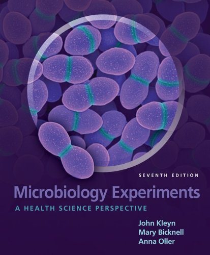 cover image of Microbiology Experiments: A Health Science Perspective