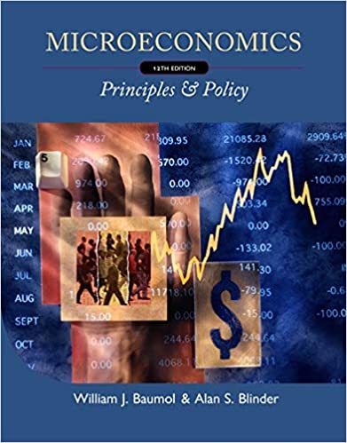cover image of Microeconomics: Principles and Policy