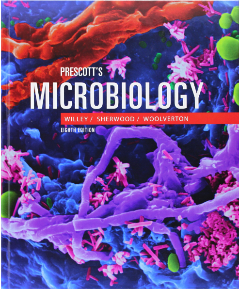 cover image of Prescott's Microbiology
