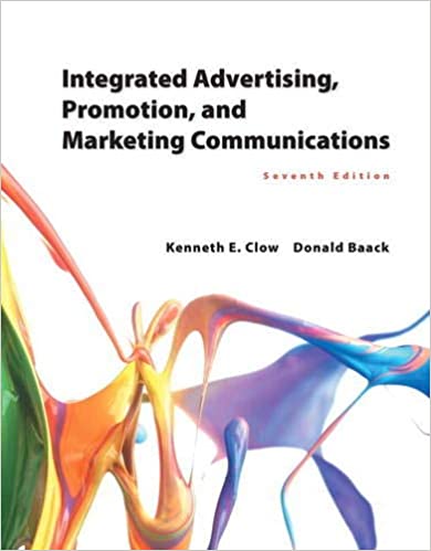 cover image of Integrated Advertising, Promotion, and Marketing Communications