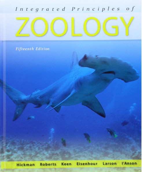 cover image of Integrated Principles of Zoology
