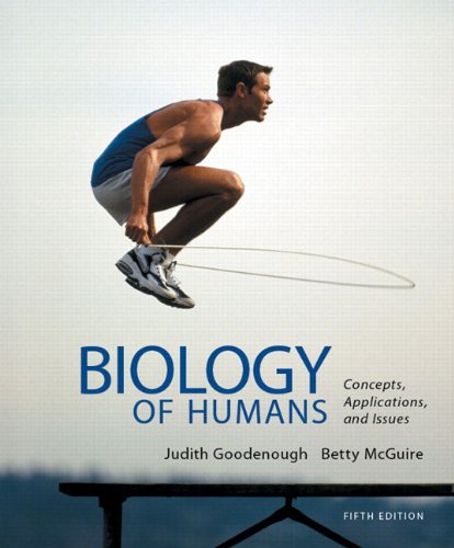 cover image of Biology of Humans Concepts Applications and Issues 