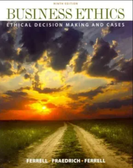 cover image of Business Ethics: Ethical Decision Making & Cases