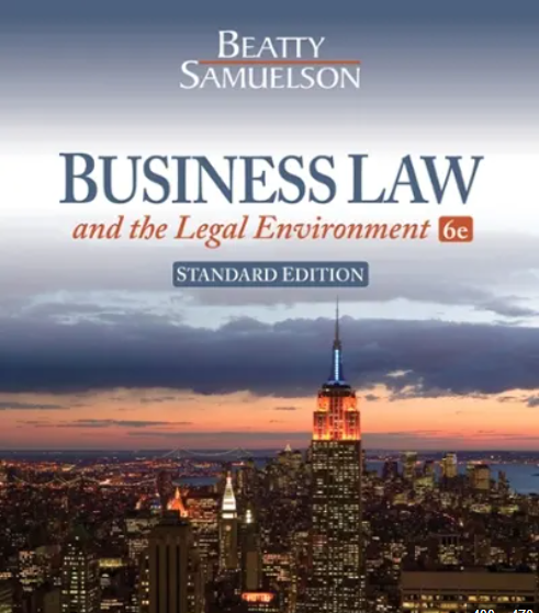 cover image of Business Law and the Legal Environment