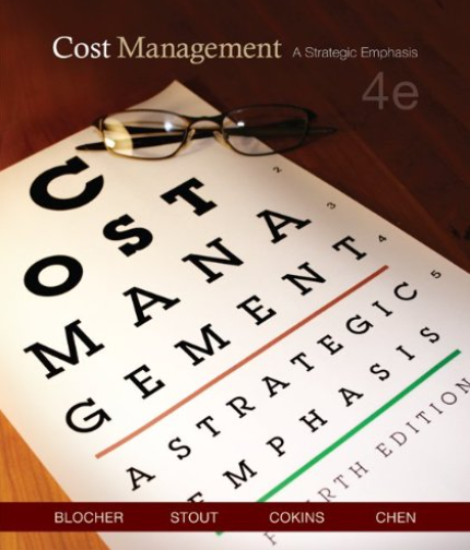 cover image of Cost Management: A Strategic Emphasis 