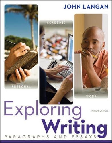 cover image of Exploring Writing: Paragraphs & Essays