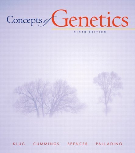 cover image of Concepts of Genetics