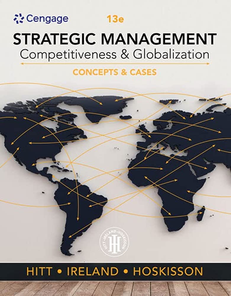 cover image of Strategic Management: Concepts and Cases: Competitiveness and Globalization