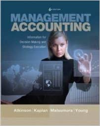 cover image of Management Accounting Information for Decision-Making and Strategy Execution with My Accounting Lab