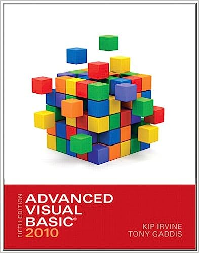 cover image of Advanced Visual Basic 2010 
