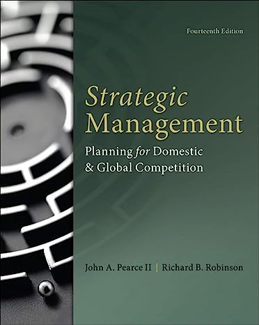cover image of Strategic Management
