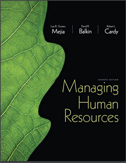 cover image of Managing Human Resources