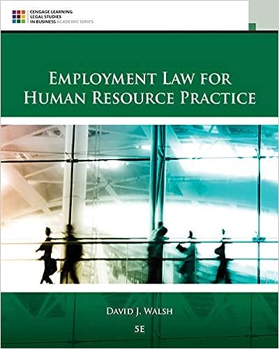cover image of Employment Law for Human Resource Practice