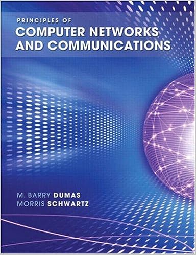 cover image of Principles of Computer Networks and Communications