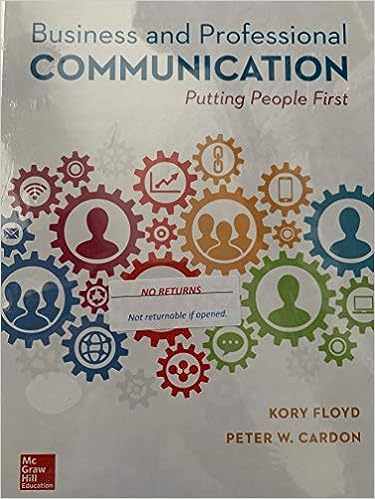 cover image of Business and Professional Communication
