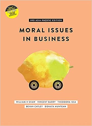 cover image of Moral Issues in Business with Student Resource Access 12 Months
