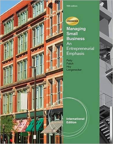 cover image of Managing Small Business An Entrepreneurial Emphasis, International Edition
