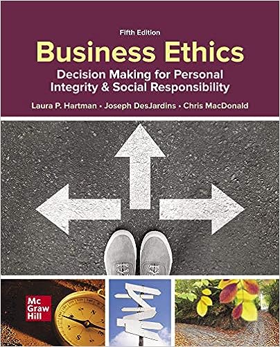 cover image of Business Ethics Decision Making for Personal Integrity and Social Responsibility