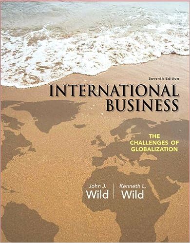 cover image of International Business: The Challenges of Globalization