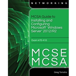 cover image of MCSA Guide to Installing and Configuring Microsoft Windows Server 2012 R2, Exam 70-410