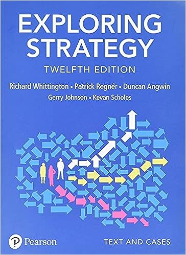 cover image of Exploring Strategy, Text and Cases