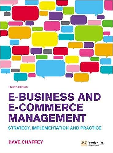 cover image of E-Business and E-Commerce Management Strategy, Implementation and Practice