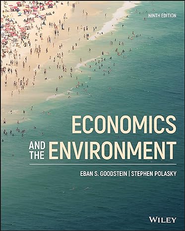 cover image of Economics and the Environment 
