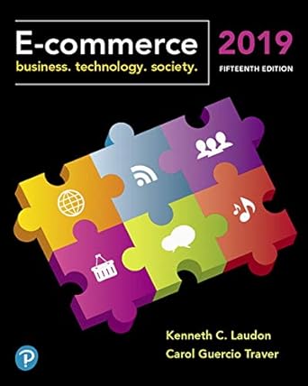 cover image of E-Commerce 2019: Business, Technology and Society