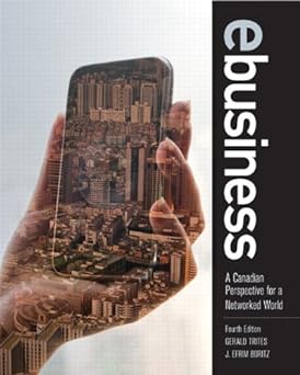 cover image of eBusiness A Canadian Perspective for a Networked World