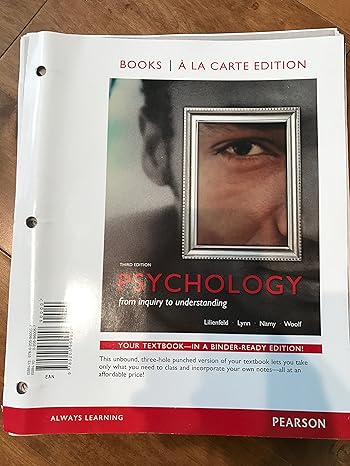 cover image of Psychology From Inquiry to Understanding