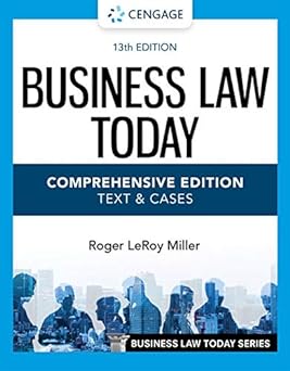 cover image of Business Law Today, Comprehensive