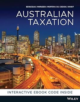 cover image of Australian Taxation