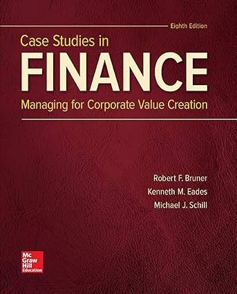 cover image of Case Studies in Finance 