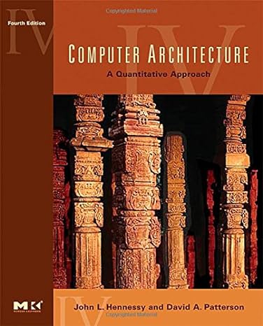 cover image of Computer Architecture A Quantitative Approach