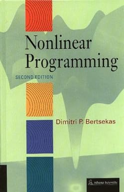 cover image of Nonlinear Programming