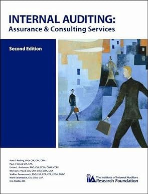 cover image of Internal Auditing: Assurance and Consulting Services