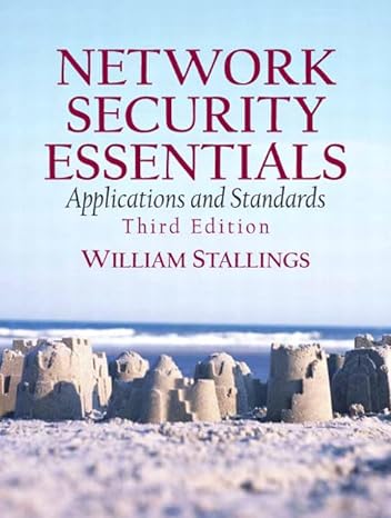 cover image of Network Security Essentials: Applications and Standards