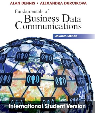 cover image of Fundamentals of Business Data Communications
