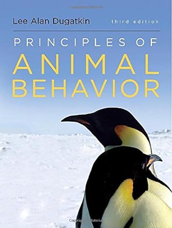 cover image of Principles of Animal Behavior 
