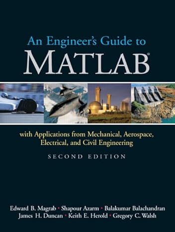 cover image of Engineer's Guide to MATLAB