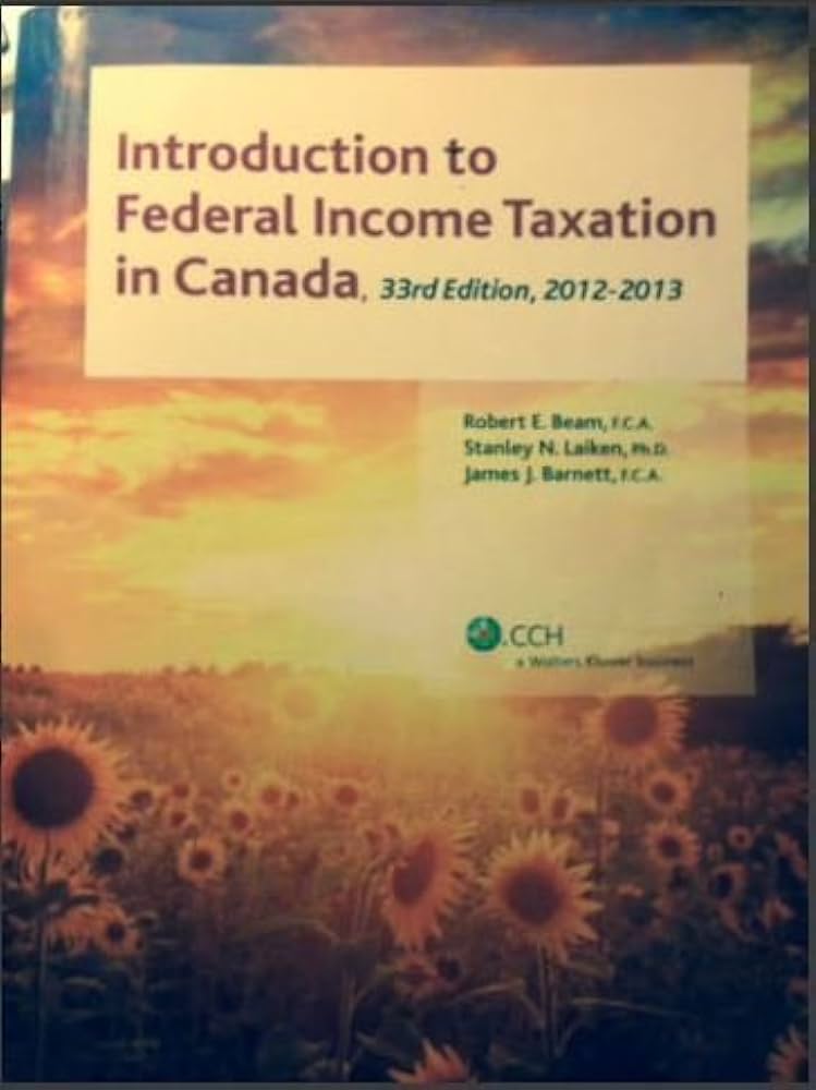 cover image of Introduction to Federal Income Taxation in Canada