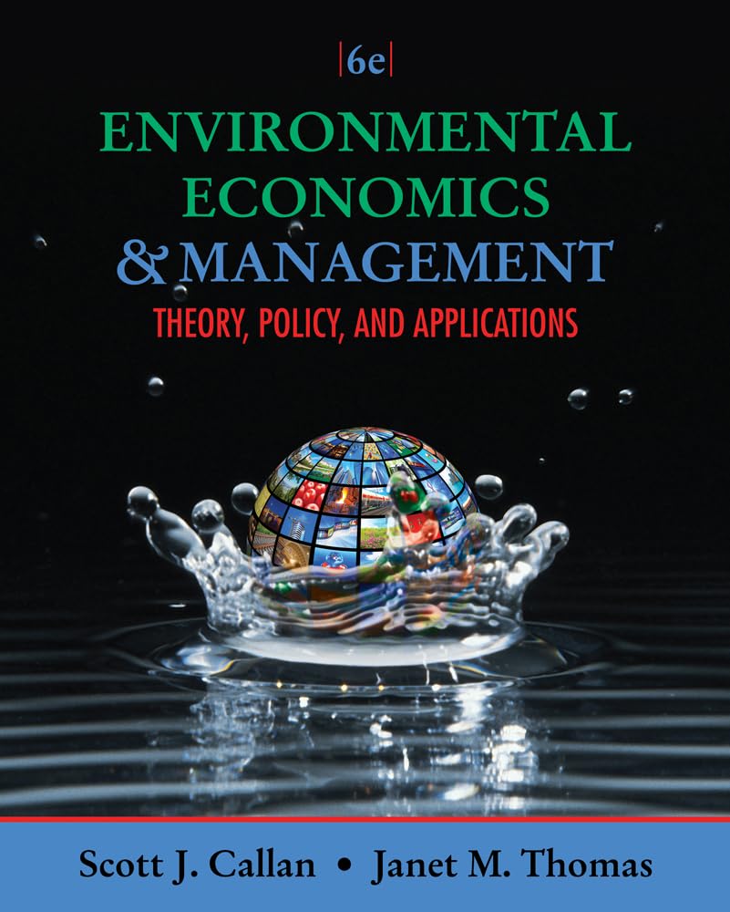 cover image of Environmental Economics and Management: Theory, Policy, and Applications